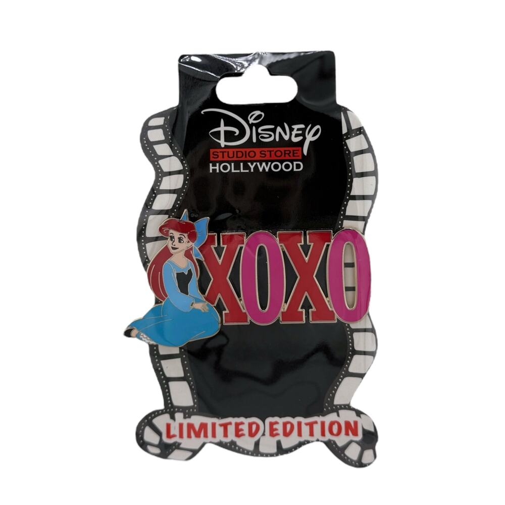 Disney Studio Store Hollywood Ariel Little Mermaid LE 400 Pin XOXO Princess NWT‎